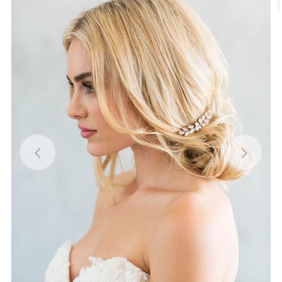 Brides & Hairpins Amber comb, bridal hair comb main image 6